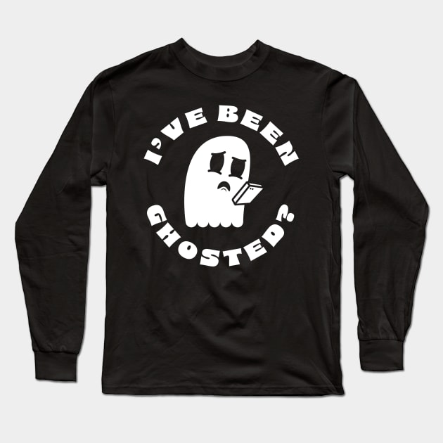 I've Been Ghosted Long Sleeve T-Shirt by Curiositees Co.